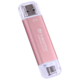 Transcend SSD ESD310P 2TB USB-C Pink